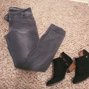 Grey Super Skinny Jeans